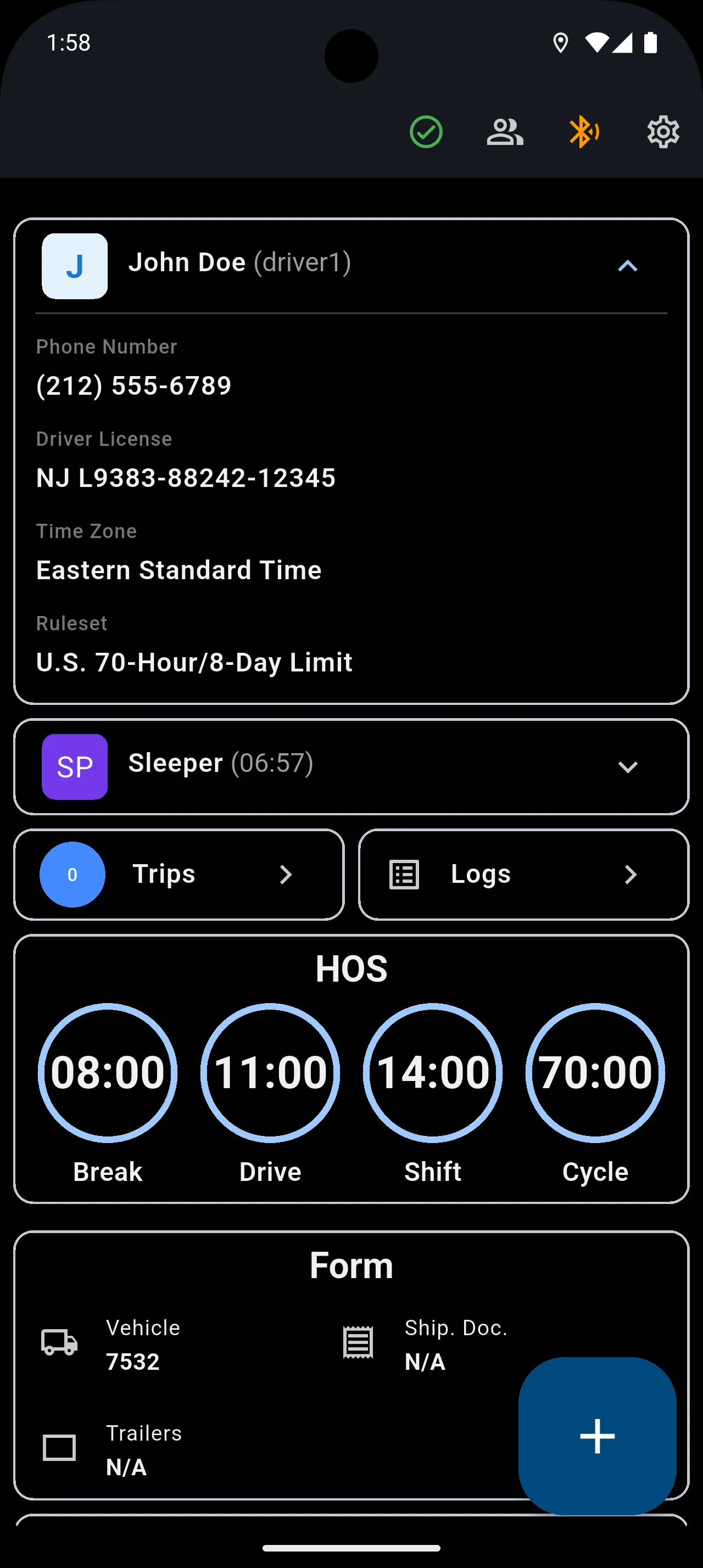 ELD HUB screenshot