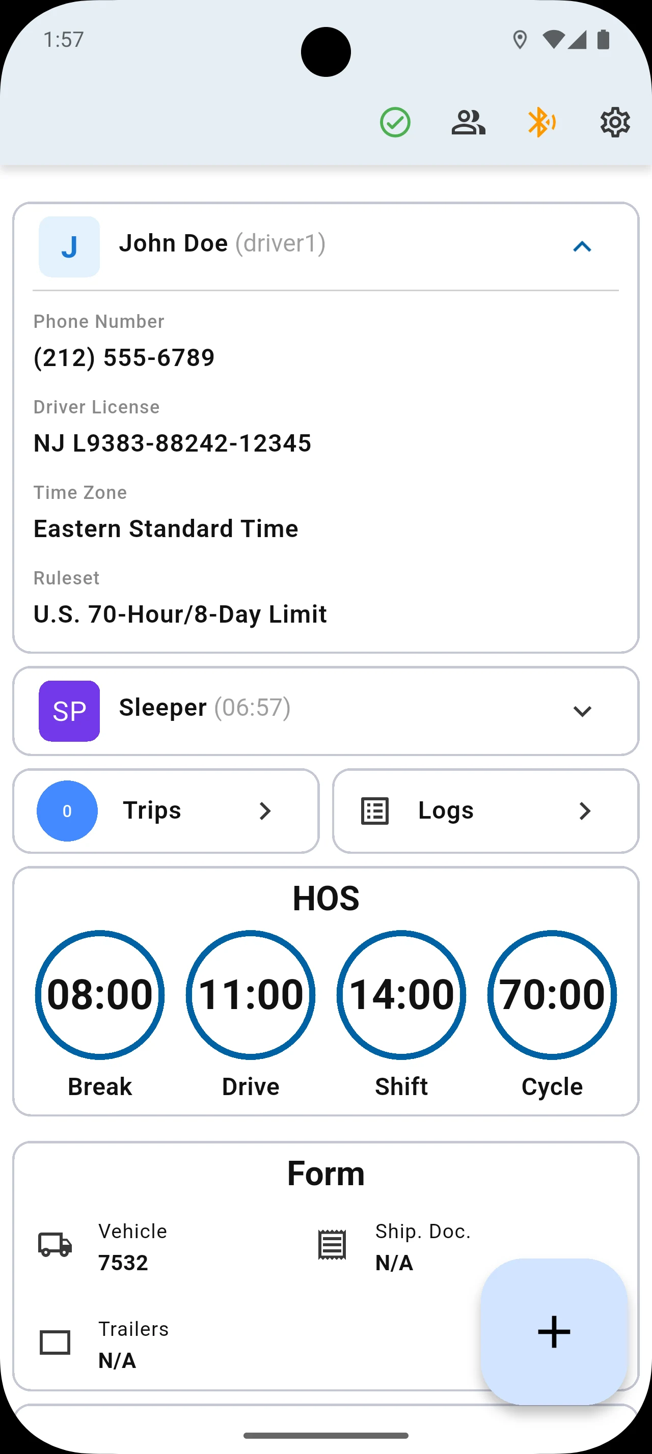 ELD HUB screenshot